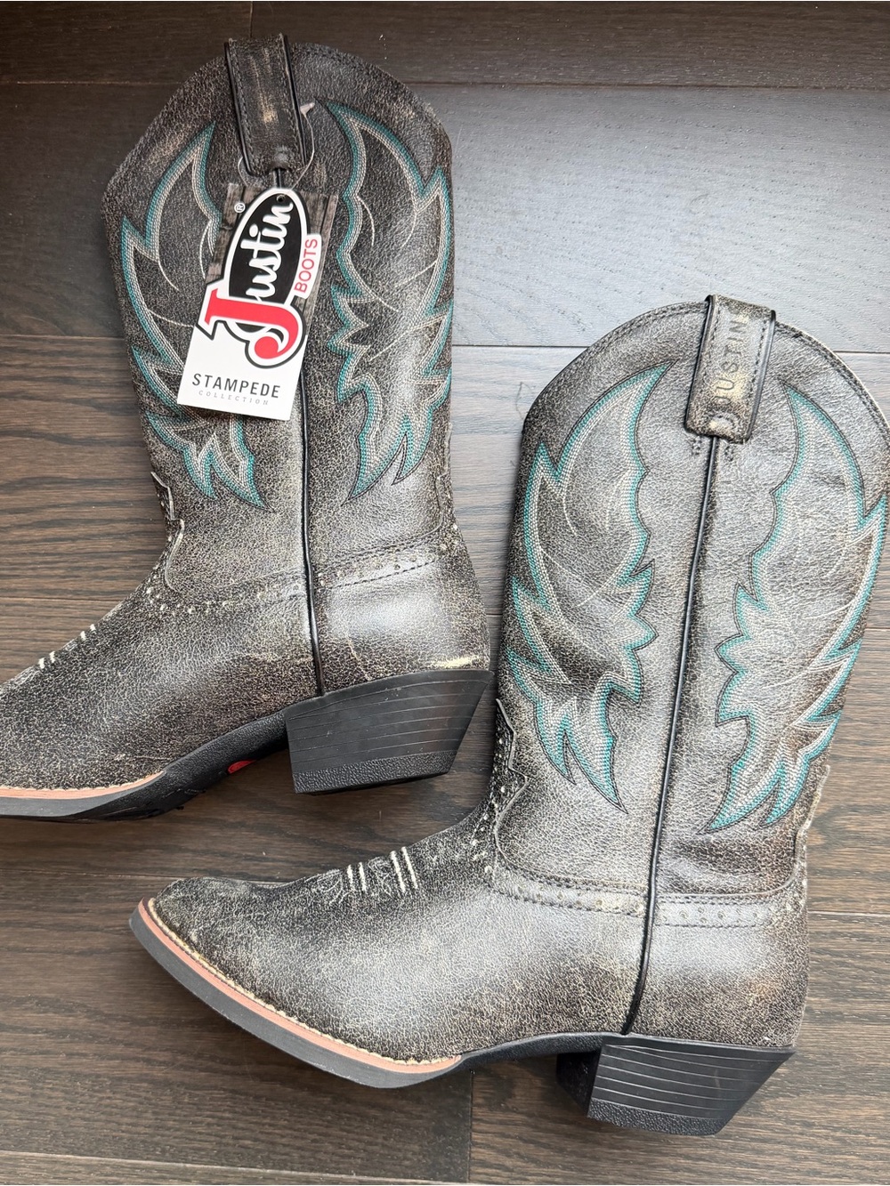 Justin Stampede Calimero Western Boots – Women’s 8.5B – NWT